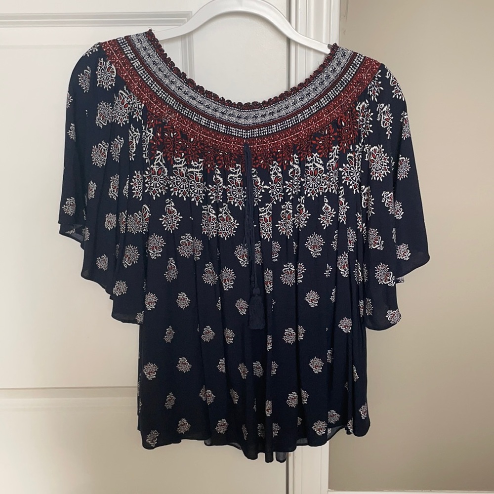 Off the shoulder top